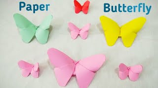 How to make Origami paper butterflies!!Easy Crafts!!DIY Craft