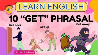 10 GET Phrasal Verbs With meaning and examples To Improve Your English skill/#englishgrammar