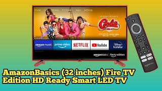 AmazonBasics AB32E10SS (32 inches) Fire TV Edition HD Ready Smart LED TV