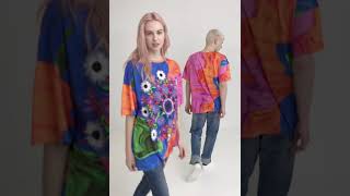 Desigual Oversized Unisex T shirt (20SWTKBK)