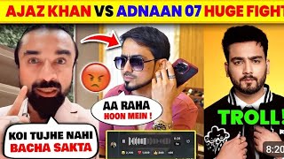 This LAFDA is gone serious Now!😱 Ajaj khan vs adnan 07 fight ?