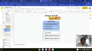 bellringer review 10/12