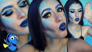 Finding Dory Makeup Tutorial | Megan Dixon ♡