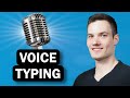 How to use Voice Typing in Windows, Microsoft 365, & Google Docs
