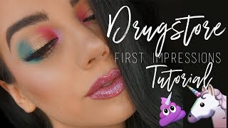NEW DRUGSTORE MAKEUP FIRST IMPRESSIONS | MSQUINNFACE