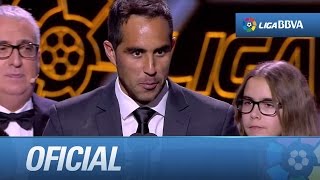 Premios LaLiga ● Claudio Bravo, mejor portero Liga BBVA 2014/2015