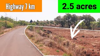 ID 168/3 2.5 acre budget land in Sangmeshwar  संगमेश्वर ला २.५ एकर जागा बजेट मध्ये विकणे  9371129848