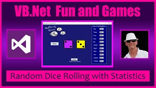 VB.Net Random Numbers Rolling Dice - Visual Basic VB.Net Beginners Tutorial