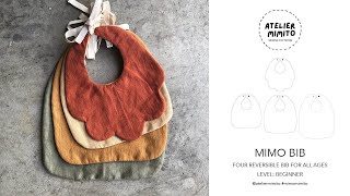 How to sew the #mimomimito bib by @ateliermimito