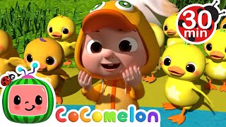 Ten Little Duckies and More! | CoComelon Furry Friends | Animals for Kids
