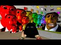 Saving Baby Munci From Full Hotel Of Angry Munci Family, Obunga Family and Selene Squad Nextbot Gmod