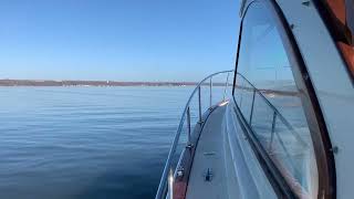 Last ride of 2022, mid November, on the Vicem Windsor Craft, entering the North East River, MD