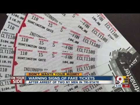 How to spot fake tickets to concerts and sporting events How to spot fake tickets to concerts and sporting events