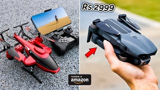 12 COOL DRONES YOU CAN BUY ON AMAZON | Gadgets under Rs100, Rs200, Rs500