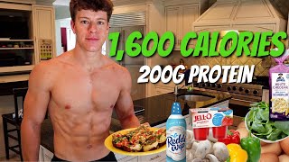 Full Day of Eating 1,600 Calories | EXTRA High Protein Diet for Fat Loss