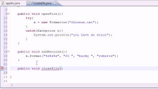 Java Programming Tutorial 80 Writing to Files