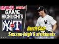 Yankees vs Rangers Game 2 [Highlights] Aug 10, 2024 | Yankees take the lead !