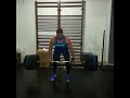 deadlifting 140kg x5 150kg x3