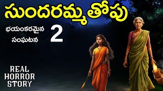 Sundaramma Thopu 2 - Real Horror Story in Telugu | Telugu Stories | Telugu Kathalu | Horror | Psbadi