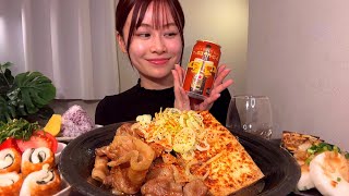 【ASMR】Meat \u0026 Tofu [Eatingsounds/Mukbang]