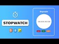Build a Functional Stopwatch with HTML, CSS & JavaScript