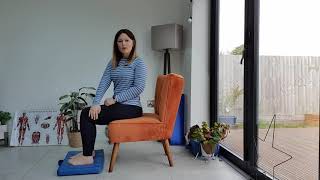 Sitting chair twist - EGOSCUE METHOD exercise