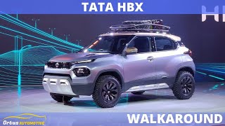 TATA HBX Walkaround - Smallest Tata SUV | First Look | Auto Expo 2020 | Ortus Automotive