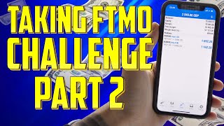 18yr Old Forex Trader Takes The $100,000 FTMO Challenge! Part 2 *LIVE TRADING*