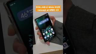 ROLLABLE Moto RIZR concept phone at #MWC23