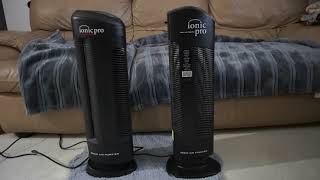 Ionic pro turbo and regular ionic pro air purifiers