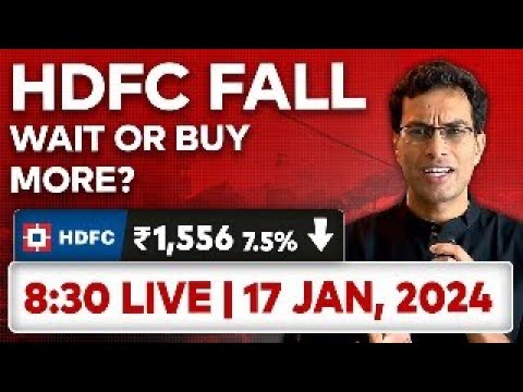 Markets to FALL further? A discussion on today's stock market fall