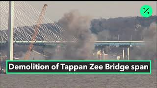 Demolition of the Tappan Zee Bridge