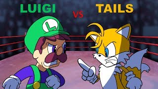 Luigi vs Tails - Cartoon Rap Battles (Sonic)