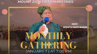 Mount Zion Monthly Gathering February 2025