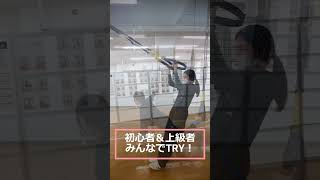 簡単TRX紹介動画 #trx #体操 #trxトレーニング #インナーマッスル # #オンラインジム #インボディ