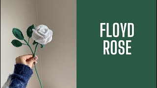 HOW TO MAKE CROCHET ROSE ? (FLOYD ROSE)