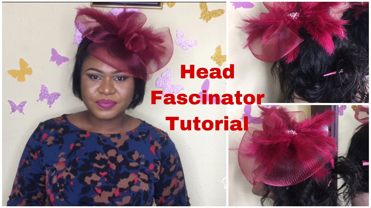 Head Fascinator Tutorial | DeyshawlahTV - YouTube