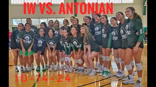 IW vs  Antonian Home Games 1 \u0026 2