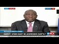 Bold action needed to tackle energy crisis - Ramaphosa