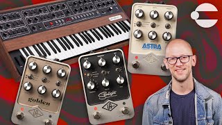 UAFX Pedals + Prophet-5 Synth (Starlight Echo, Golden Reverberator \u0026 Astra Modulation Machine)