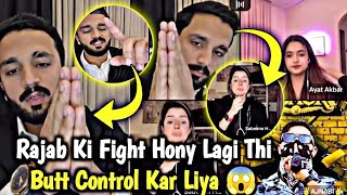 Rajab Ki Fight Hony Lagi Thi Butt Control Kar Liya 😱 | Rajab Vs Sabeena Fight 😱 | Rajab TikTok Live