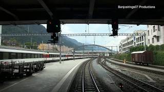 Drivers Eye View ~ Rhaetian Railway (RhB) Führerstandsmitfahrt Chur to Filisur