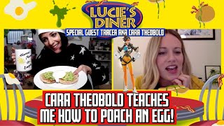 Cooking with Lucie: Cara Theobold aka Tracer Teaches Me How to Poach an Egg!