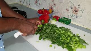 How To Cut Clean and Cook Callaloo