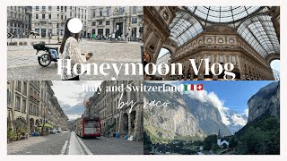 【Honeymoon vlog】新婚旅行vlog前編✈️ | イタリア・スイス旅🇮🇹🇨🇭 | ミラノを満喫 | 世界一物価が高いスイスに挑戦