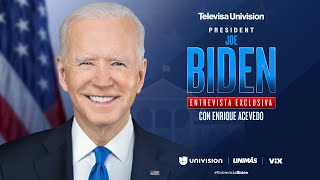 Exclusive interview with Joe Biden on Univision