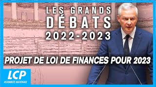 Pojet de loi de finances pour 2023 | Les grands débats