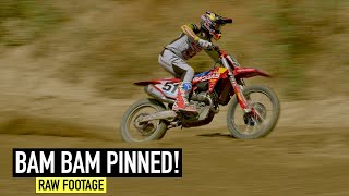 Justin Barcia WIDE OPEN at Glen Helen! | RAW