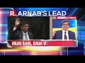 arnab s lead tonight why kharge vadra congress minority pm logic on rishi sunak fails