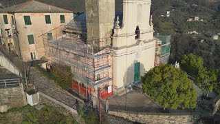 Iniziati a Cornia i lavori per il nuovo tetto della chiesa di S. Ambrogio